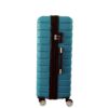Kép 3/9 - Madisson 4-kerekes keményfedeles bővíthető bőrönd 67x44x27cm, Kék