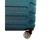 Kép 7/9 - Madisson 4-kerekes keményfedeles bővíthető bőrönd 67x44x27cm, Kék