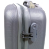Kép 5/5 - Krokomander 2-kerekes kabin bőrönd 52.5x36x20cm, Ezüst