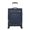Kép 4/8 - American Tourister Summerfunk 4-kerekes bővíthető kabin bőrönd 55x40x23/25cm, sötétkék