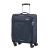 Kép 1/8 - American Tourister Summerfunk 4-kerekes bővíthető kabin bőrönd 55x40x23/25cm, sötétkék