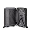 Kép 9/10 - American Tourister LINEX / SPINNER 4-kerekes keményfedeles bőrönd 66x45x27cm, fekete