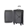 Kép 7/8 - American Tourister CROSSTRACK 4-kerekes bővíthető bőrönd 68x42x28/30cm, fekete