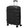 Kép 1/8 - American Tourister AIR MOVE 4-kerekes keményfedeles bőrönd 66x46x25cm, fekete