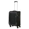 Kép 8/11 - American Tourister Pulsonic Spinner 4-kerekes bővíthető bőrönd 68 x 44 x 27/30 cm, fekete