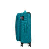 Kép 3/11 - American Tourister Pulsonic Spinner 4-kerekes bővíthető bőrönd 68 x 44 x 27/30 cm, türkiz