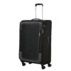 Kép 6/11 - American Tourister Pulsonic Spinner 4-kerekes bővíthető bőrönd 81 x 49 x 31/34 cm, fekete