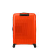 Kép 2/13 - American Tourister AeroStep Spinner 4-kerekes keményfedeles bővíthető bőrönd 67 x 46 x 26/29 cm, narancs
