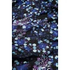 Kép 5/5 - Desigual női divatsál, Liquid Flor Rectangle, kék