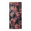 Kép 2/5 - Desigual női divatsál, Flores Liquid, fekete, színes mintás