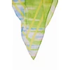 Kép 3/4 - Desigual női divatsál, Marble Rectangle, zöld-sárga