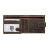 Kép 5/5 - Giorgio Carelli bőr pénztárca, patentos, RFID, barna