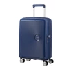 Kép 1/8 - American Tourister Soundbox 4-kerekes keményfedeles bővíthető kabin bőrönd 55x40x20/23 cm, sötétkék