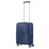 Kép 3/8 - American Tourister Soundbox 4-kerekes keményfedeles bővíthető kabin bőrönd 55x40x20/23 cm, sötétkék