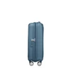 Kép 5/10 - American Tourister Soundbox 4-kerekes keményfedeles bővíthető kabin bőrönd 55x40x20/23 cm, szürkés kék