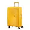Kép 1/12 - American Tourister Soundbox 4-kerekes keményfedeles bővíthető bőrönd 67 x 46.5 x 29/32 cm, sárga