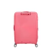 Kép 3/8 - American Tourister Soundbox 4-kerekes keményfedeles bővíthető bőrönd 67 x 46.5 x 29/32 cm, rózsaszín