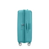 Kép 5/9 - American Tourister Soundbox 4-kerekes keményfedeles bővíthető bőrönd 67 x 46.5 x 29/32 cm, türkiz