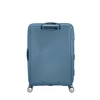 Kép 7/10 - American Tourister Soundbox 4-kerekes keményfedeles bővíthető bőrönd 67 x 46.5 x 29/32 cm, szürkés kék