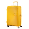 Kép 1/12 - American Tourister Soundbox 4-kerekes keményfedeles bővíthető bőrönd 77 x 51.5 x 29.5/32.5 cm, sárga