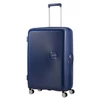 Kép 4/8 - American Tourister Soundbox 4-kerekes keményfedeles bővíthető bőrönd 77 x 51.5 x 29.5/32.5 cm, sötétkék