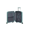 Kép 4/10 - American Tourister AIRCONIC 4-kerekes keményfedeles kabinbőrönd 55x40x20cm, piszkos türkiz