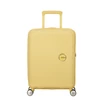 Kép 2/10 - American Tourister Soundbox 4-kerekes keményfedeles bővíthető kabin bőrönd 55x40x20/23 cm, pasztell sárga
