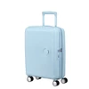 Kép 1/6 - American Tourister Soundbox 4-kerekes keményfedeles bővíthető kabin bőrönd 55x40x20/23 cm, pasztell kék