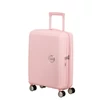 Kép 1/6 - American Tourister Soundbox 4-kerekes keményfedeles bővíthető kabin bőrönd 55x40x20/23 cm, pasztell rózsaszín