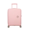 Kép 2/6 - American Tourister Soundbox 4-kerekes keményfedeles bővíthető kabin bőrönd 55x40x20/23 cm, pasztell rózsaszín