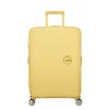 Kép 2/6 - American Tourister Soundbox 4-kerekes keményfedeles bővíthető bőrönd 67 x 46.5 x 29/32 cm, pasztell sárga