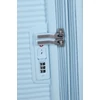 Kép 6/10 - American Tourister Soundbox 4-kerekes keményfedeles bővíthető bőrönd 67 x 46.5 x 29/32 cm, pasztell kék