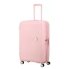 Kép 6/6 - American Tourister Soundbox 4-kerekes keményfedeles bővíthető bőrönd 77 x 51.5 x 29.5/32.5 cm, pasztell rózsaszín