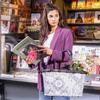 Kép 3/7 - Reisenthel Carrybag frame kosár, bandana white