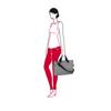 Kép 5/5 - Reisenthel Netbookbag, twist silver