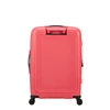 Kép 3/11 - American Tourister Dashpop 4-kerekes keményfedeles bővíthető bőrönd 67 x 45 x 28/32 cm, málna
