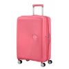 Kép 1/8 - American Tourister Soundbox 4-kerekes keményfedeles bővíthető bőrönd 67 x 46.5 x 29/32 cm, rózsaszín