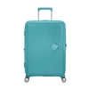 Kép 9/9 - American Tourister Soundbox 4-kerekes keményfedeles bővíthető bőrönd 67 x 46.5 x 29/32 cm, türkiz