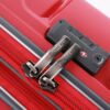 Kép 5/5 - Roncato FLIGHT DLX 4-kerekes keményfedeles bővíthető bőrönd 79x50x29/32cm, piros