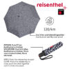 Kép 5/5 - Reisenthel Pocket Duomatic esernyő, signature navy