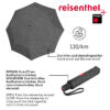 Kép 5/5 - Reisenthel Pocket Duomatic esernyő, twist silver