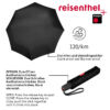 Kép 5/5 - Reisenthel Pocket Duomatic esernyő, signature black hot print