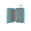 Kép 6/8 - American Tourister Soundbox 4-kerekes keményfedeles bővíthető bőrönd 77 x 51.5 x 29.5/32.5 cm, türkiz