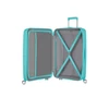 Kép 6/9 - American Tourister Soundbox 4-kerekes keményfedeles bővíthető bőrönd 67 x 46.5 x 29/32 cm, türkiz