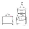 Kép 2/3 - Reisenthel Toiletbag, mixed dots red