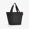 Kép 1/6 - Reisenthel Shopper M, glossy dots black