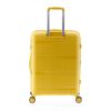 Kép 10/12 - Gladiator BIONIC 4-kerekes keményfedeles bővíthető bőrönd 65x46x25/31cm, sárga