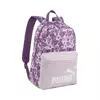 Kép 1/3 - Puma Phase AOP hátizsák, lila virágos