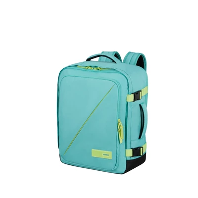 American Tourister Take2Cabin S/M Wizz Air fedélzeti laptophátizsák, türkiz-lime