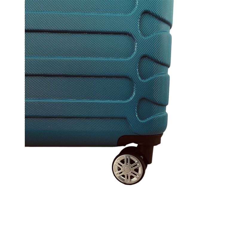 Madisson 4-kerekes keményfedeles bővíthető bőrönd 67x44x27cm, Kék